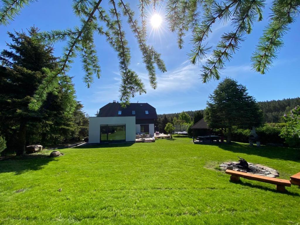Villa Danuta- Wiselka, Direct At National Park, Big Garden, 4 Bedrooms, Private Sauna Bagian luar foto